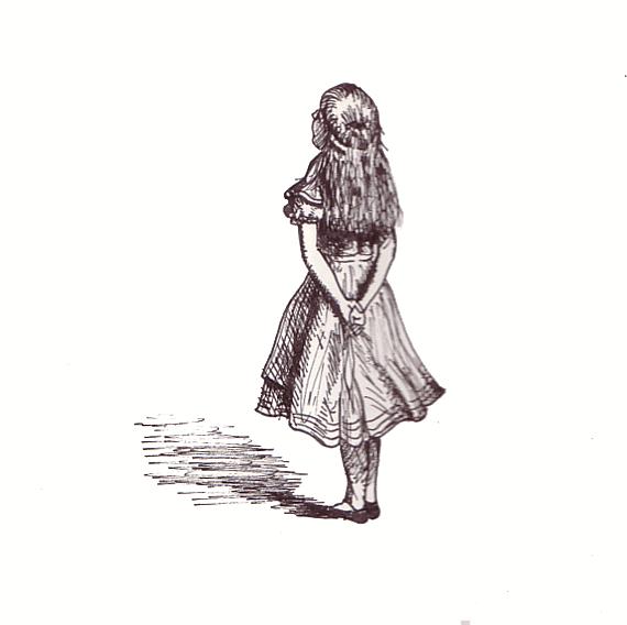 Alice stands